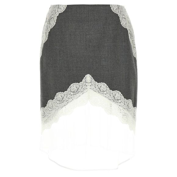 Jil Sander Women Organza Lace Wool Skirt - Picture 1 of 4